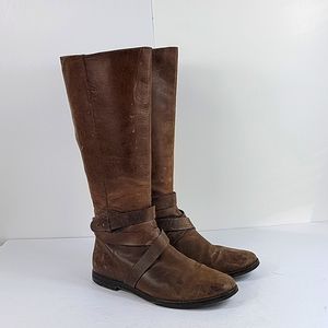 Cole Haan Petra Belt Ii Leather Fashion Knee-high Women's Boots.